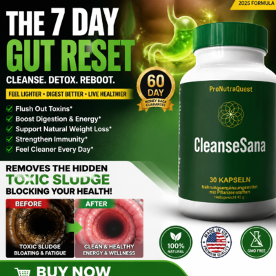 CleanseSana Gut Health Supplement