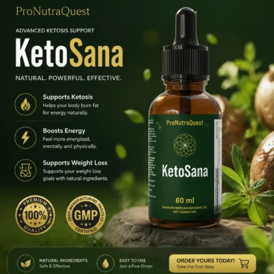 ProNutraQuest KetoSana Liquid Weight Management Drops